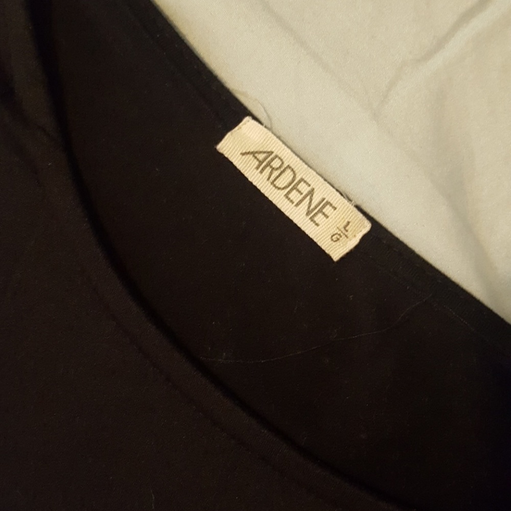 Basic Soft Black Dress - Picture 2 of 4